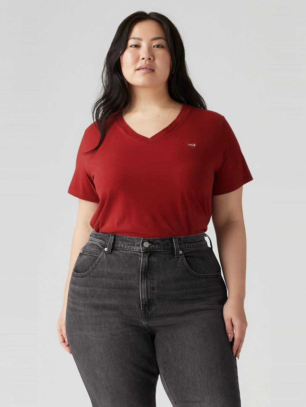 Levi's® Women's Perfect V-Neck T-Shirt (Plus Size)